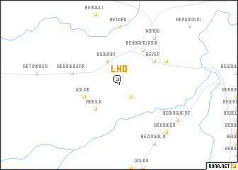 map of Lho