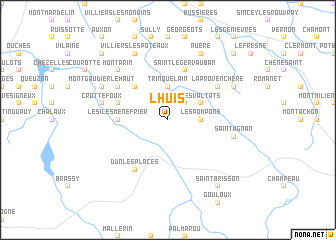 map of LʼHuis