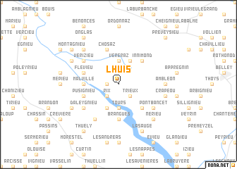 map of Lhuis