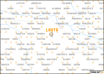 map of Lhŭta