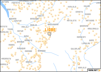 map of Liabe