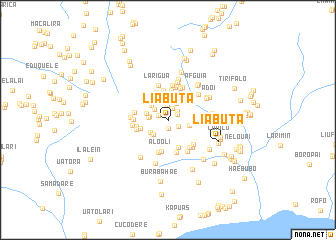 map of Liabuta