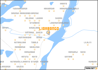 map of Liambango