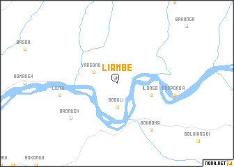 map of Liambe