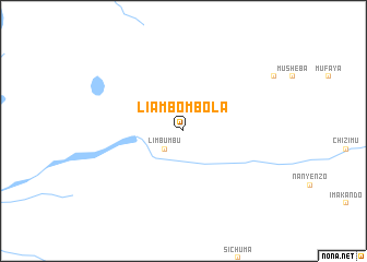 map of Liambombola