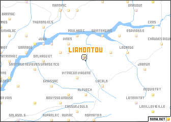 map of Liamontou