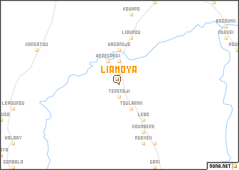 map of Lia Moya