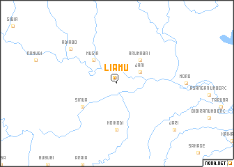 map of Liamu