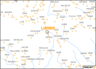 map of Lianain