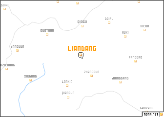 map of Liandang