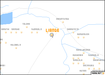 map of Liande