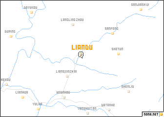 map of Liandu