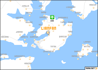 map of Lianfan