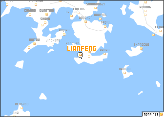 map of Lianfeng