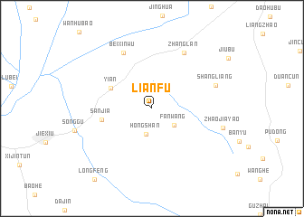 map of Lianfu