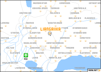 map of Liangaíika