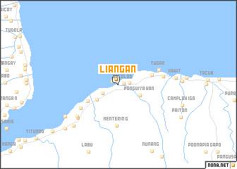 map of Liangan