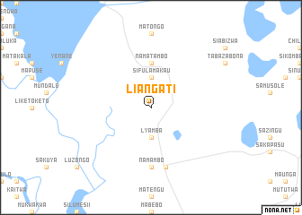 map of Liangati