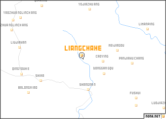 map of Liangchahe