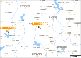 map of Lianggang