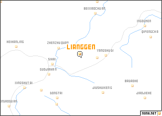 map of Lianggen