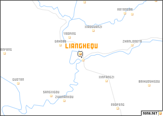 map of Lianghequ