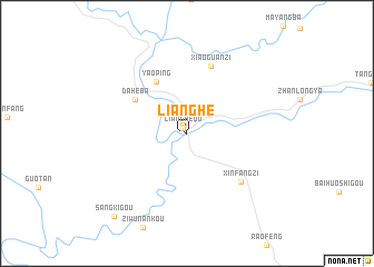 map of Lianghe