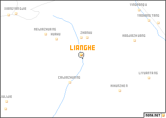 map of Lianghe