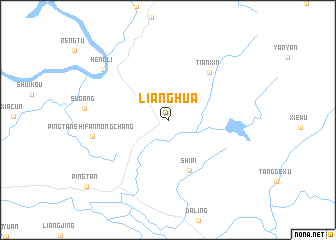 map of Lianghua