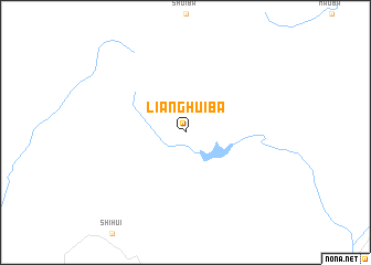 map of Lianghuiba