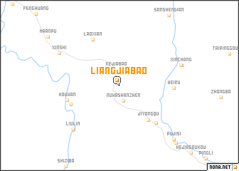 map of Liangjiabao