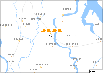 map of Liangjiadu