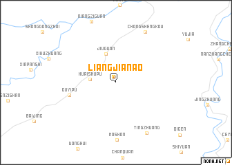 map of Liangjianao