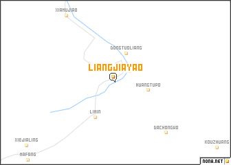 map of Liangjiayao
