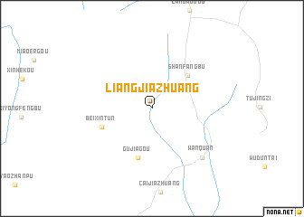 map of Liangjiazhuang