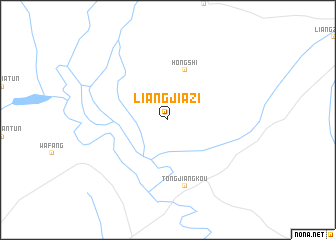 map of Liangjiazi