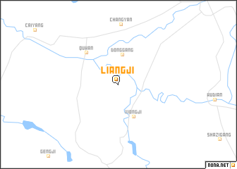 map of Liangji