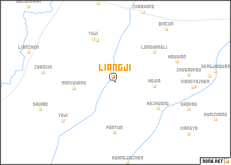 map of Liangji