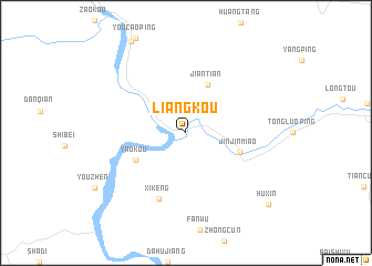 map of Liangkou