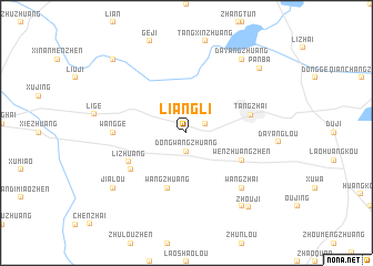 map of Liangli