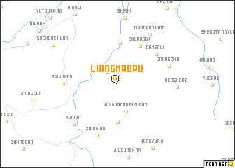 map of Liangmaopu