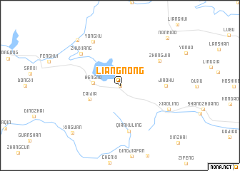 map of Liangnong