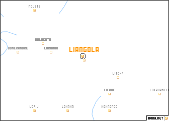 map of Liangola