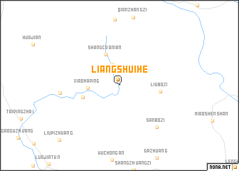 map of Liangshuihe