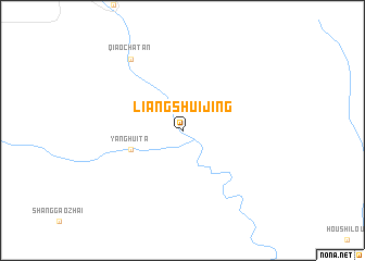 map of Liangshuijing