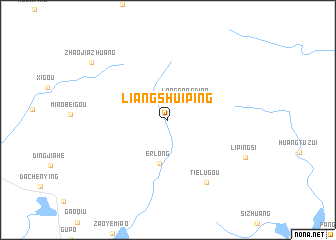 map of Liangshuiping