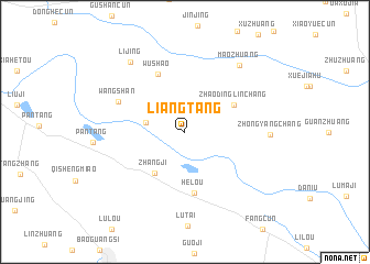 map of Liangtang