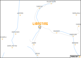 map of Liangting