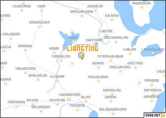 map of Liangting