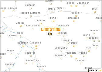 map of Liangting